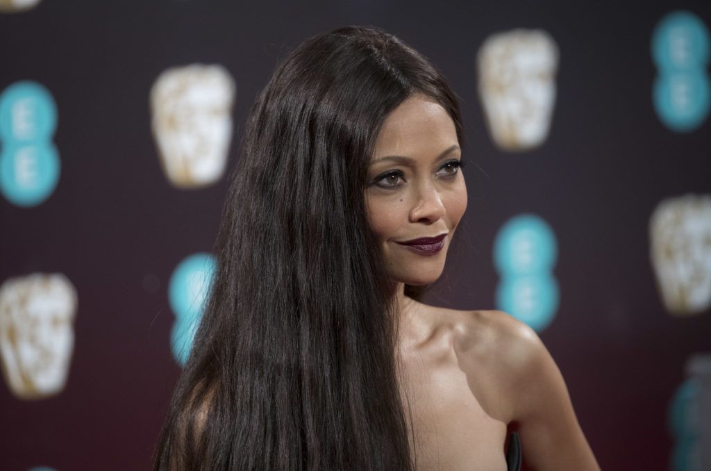 LONDON, ENGLAND - FEBRUARY 12:  Thandie Newton attends the 70th EE British Academy Film Awards (BAFTA) at Royal Albert Hall on February 12, 2017 in London, England.  (Photo by John Phillips/Getty Images)