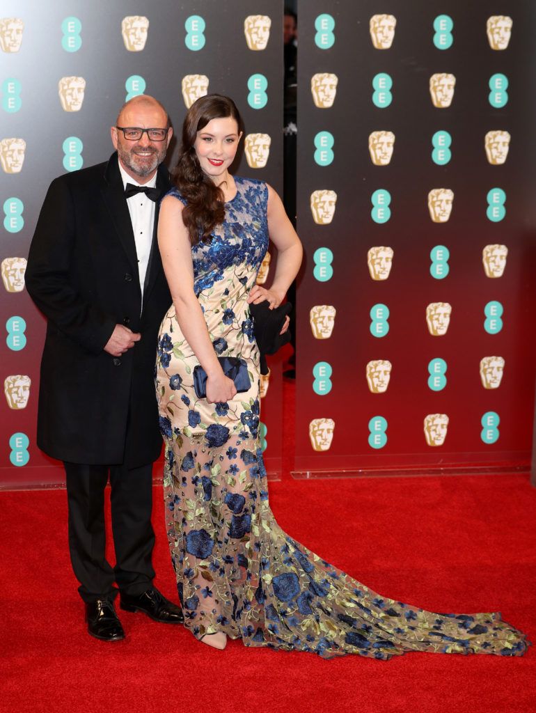 LONDON, ENGLAND - FEBRUARY 12:  Andrew Paul and Alexa Morden attend the 70th EE British Academy Film Awards (BAFTA) at Royal Albert Hall on February 12, 2017 in London, England.  (Photo by Chris Jackson/Getty Images)