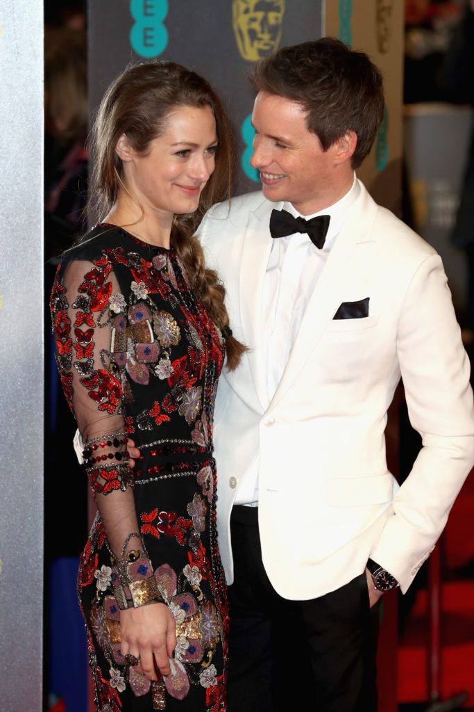 LONDON, ENGLAND - FEBRUARY 12:  Hannah Bagshawe and Eddie Redmayne attend the 70th EE British Academy Film Awards (BAFTA) at Royal Albert Hall on February 12, 2017 in London, England.  (Photo by Chris Jackson/Getty Images)