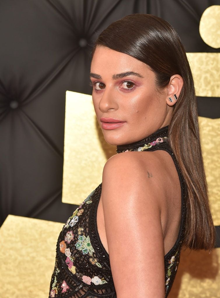 LOS ANGELES, CA - FEBRUARY 12: Actress Lea Michele attends The 59th GRAMMY Awards at STAPLES Center on February 12, 2017 in Los Angeles, California.  (Photo by Alberto E. Rodriguez/Getty Images for NARAS)