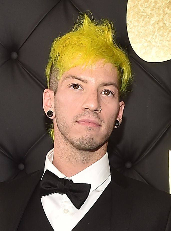 LOS ANGELES, CA - FEBRUARY 12: Josh Dun of Twenty One Pilots attends The 59th GRAMMY Awards at STAPLES Center on February 12, 2017 in Los Angeles, California.  (Photo by Alberto E. Rodriguez/Getty Images for NARAS)