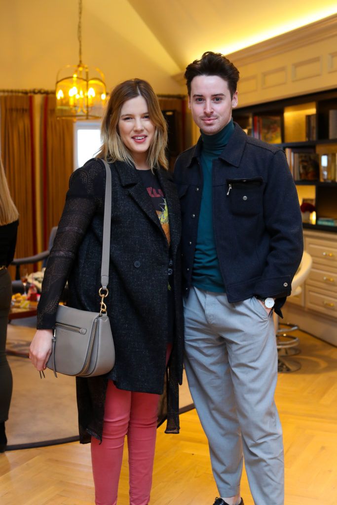 Elle Gordon and Brian Conway pictured at the New Season launch at Kildare Village on Thursday, 9th February. Photo by Maxwell Photography.