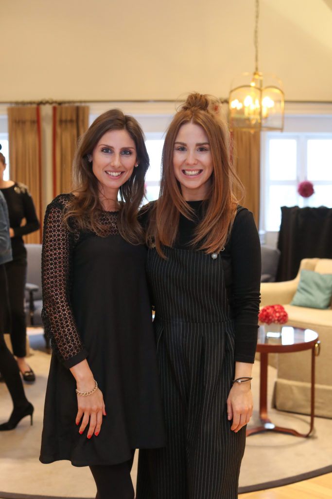 Ciara O'Callaghan and Catriona Gallagher pictured at the New Season launch at Kildare Village on Thursday, 9th February. Photo by Maxwell Photography.