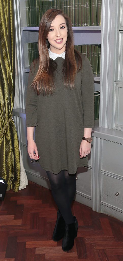 Erin Healy at the Urban Decay Vice Liquid Lipstick launch at The Dylan Hotel, Dublin. Picture: Brian McEvoy