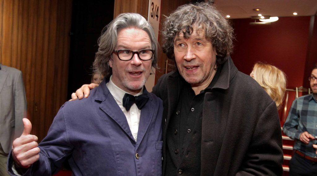 Abbey Theatre Director Graham McLaren and Stephen Rea pictured at the opening night of Arlington, written and directed by Enda Walsh and choreographed by Emma Martin, at the Abbey Theatre. Photo: Mark Stedman