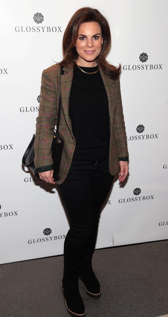 Avila Lipsett pictured at the Glossybox Girls Night Out screening at Movie's at Dundrum to celebrate their February LOVE Box. Picture: Brian McEvoy