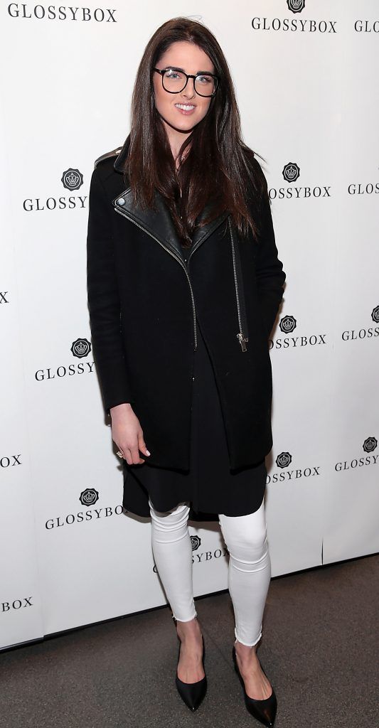 Rebecca O Byrne  pictured at the Glossybox Girls Night Out screening at Movie's at Dundrum to celebrate their February LOVE Box. Picture: Brian McEvoy