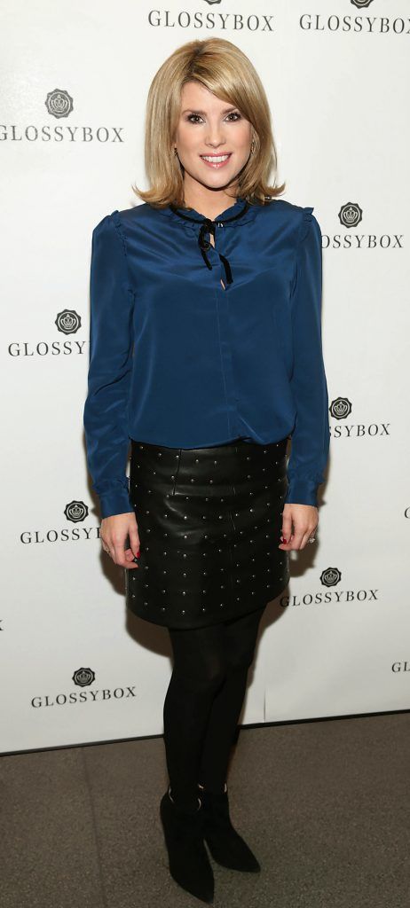 Jenny Buckley pictured at the Glossybox Girls Night Out screening at Movie's at Dundrum to celebrate their February LOVE Box. Picture: Brian McEvoy