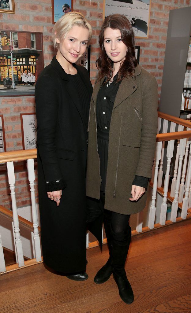 Teodora Sutra and Joanne Northey at the launch of Kiehl's Pure Vitality Skin Renewing Cream at the flagship Kiehl's Store, in Wicklow Street ,Dublin.
Picture Brian McEvoy
