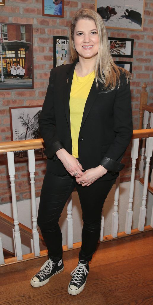 Jenny Huston at the launch of Kiehl's Pure Vitality Skin Renewing Cream at the flagship Kiehl's Store, in Wicklow Street ,Dublin.
Picture Brian McEvoy
