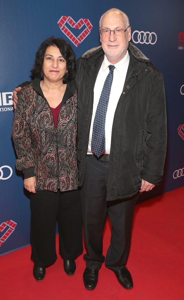 Israel Ambassador to Ireland Zeev Boker and Tali Boker at the Audi Dublin International Film Festival 2017 Opening Night Gala and Irish premiere screening of internationally acclaimed new film Maudie. More details about ADIFF are available at diff.ie. Pictures: Brian McEvoy
