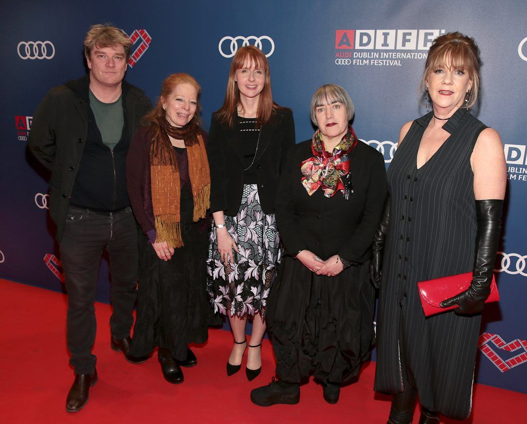Alan Moloney, Mary Young Leckie, Susan Mullen, Aisling Walsh and Heather Haldane  at the Audi Dublin International Film Festival 2017 Opening Night Gala and Irish premiere screening of internationally acclaimed new film Maudie. More details about ADIFF are available at diff.ie. Pictures: Brian McEvoy