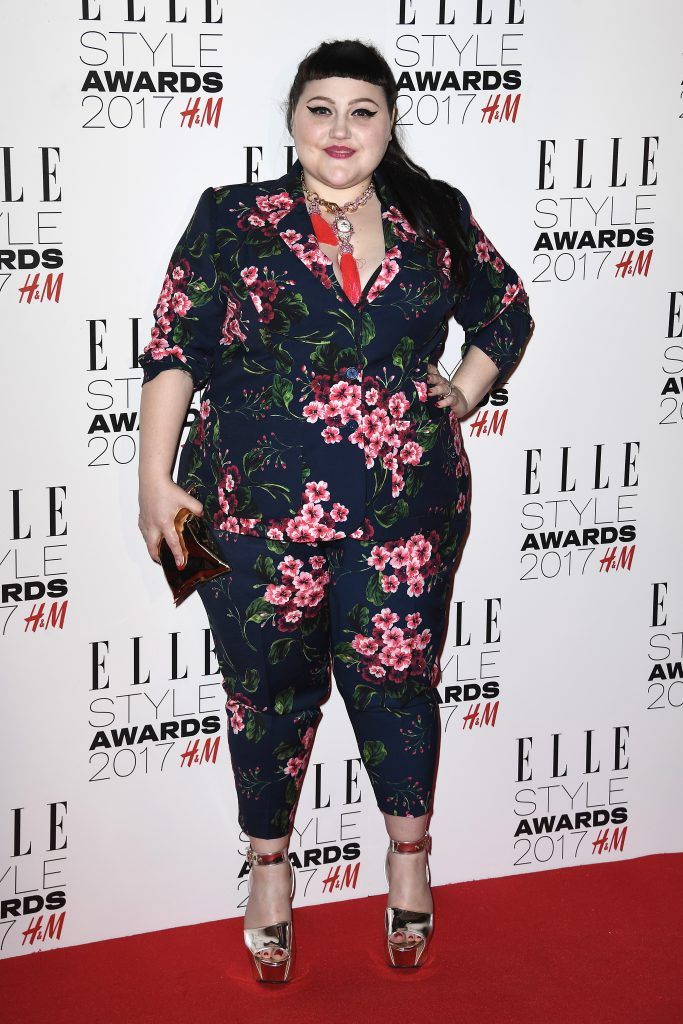 Beth Ditto attends the Elle Style Awards 2017 on February 13, 2017 in London, England.  (Photo by Gareth Cattermole/Getty Images)