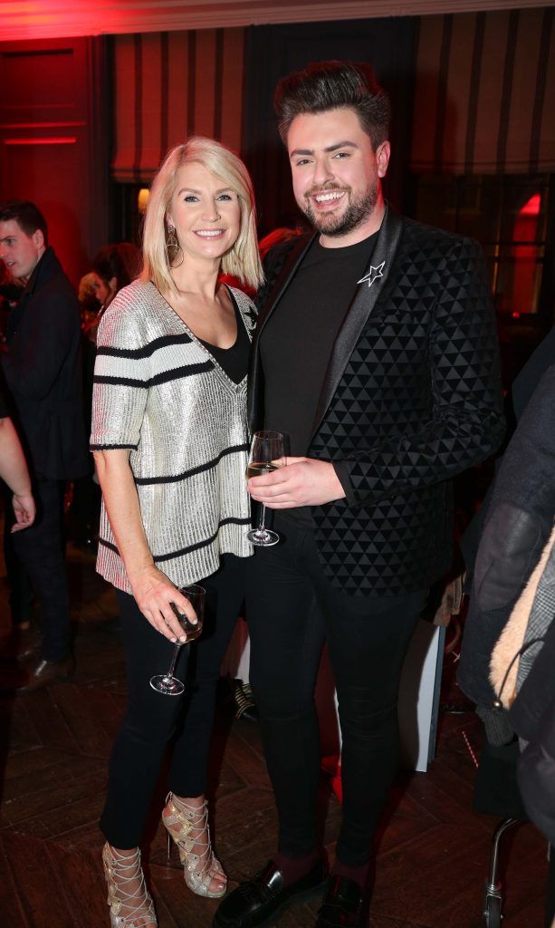 Yvonne Connolly and James Butler, pictured at the Diet Coke 'Get the Gang Back Together' event, which took place Thursday 16th February at The Dean Hotel, Harcourt Street. Pic Robbie Reynolds