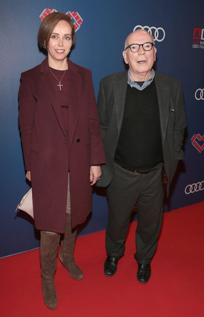 Rosemary Pearson and Noel Pearson pictured at the Audi Dublin International Film Festival gala screening of the film The Secret Scripture at The Savoy Cinema, Dublin. Picture: Brian McEvoy