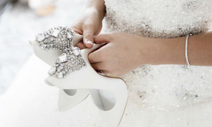 Fab white wedding heels that cost less than €50
