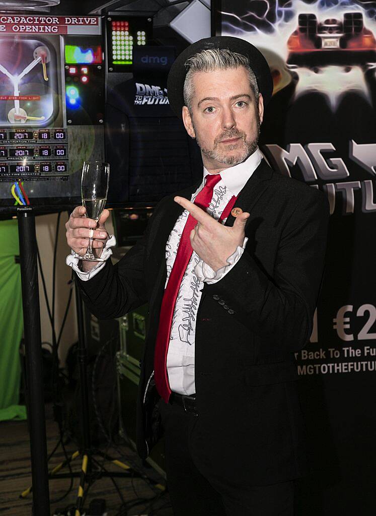 Doug Farrell from DMG Media (Dublin) at the Accenture Digital Media Awards 2017, held in The Clayton Hotel, Burlington Road, Dublin. February 2017 (Photo: Paul Sherwood)