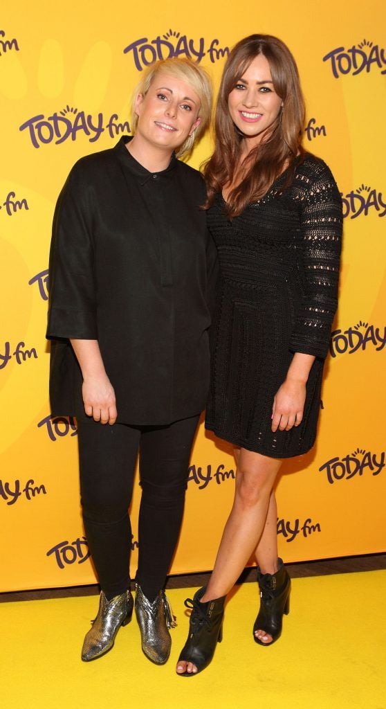 Julia Herbert and Mary Comerford pictured at the 'Today FM Presents' event at Lemon and Duke on Grafton Street, Dublin (Picture: Brian McEvoy)