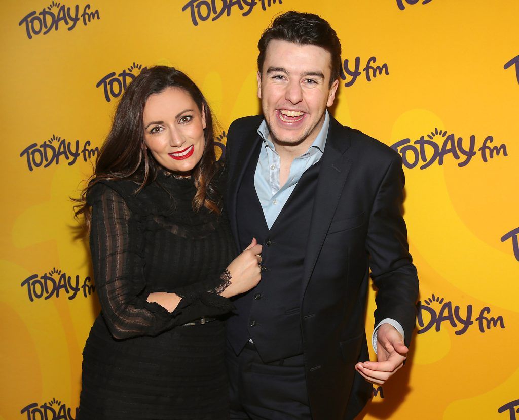 Presenters Lousie Duffy and Al Porter pictured at the 'Today FM Presents' event at Lemon and Duke on Grafton Street, Dublin (Picture: Brian McEvoy)