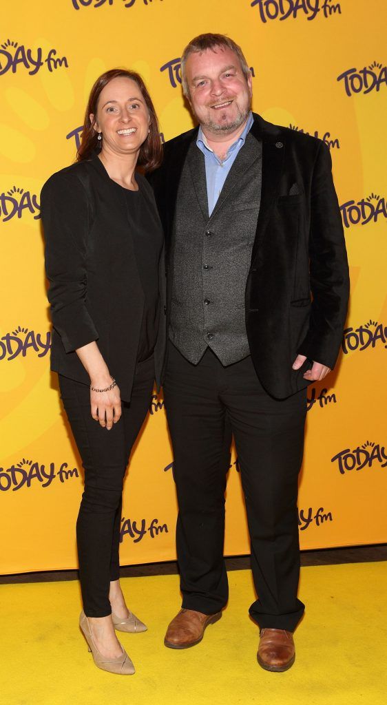 Eilish Flemming and Padraic O Neachtain  pictured at the 'Today FM Presents' event at Lemon and Duke on Grafton Street, Dublin (Picture: Brian McEvoy)