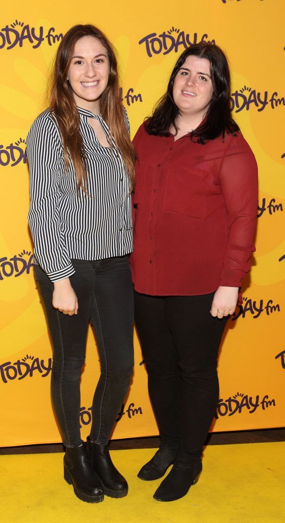 Aoife Gray and Caoimhe Butler pictured at the 'Today FM Presents' event at Lemon and Duke on Grafton Street, Dublin (Picture: Brian McEvoy)