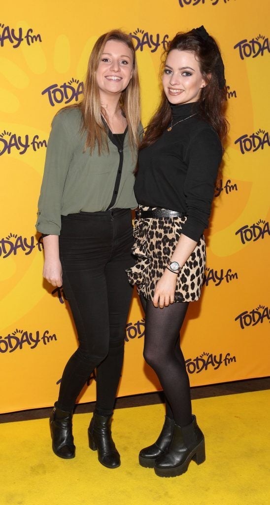 Julie McCaul and Liasin Crowley pictured at the 'Today FM Presents' event at Lemon and Duke on Grafton Street, Dublin (Picture: Brian McEvoy)