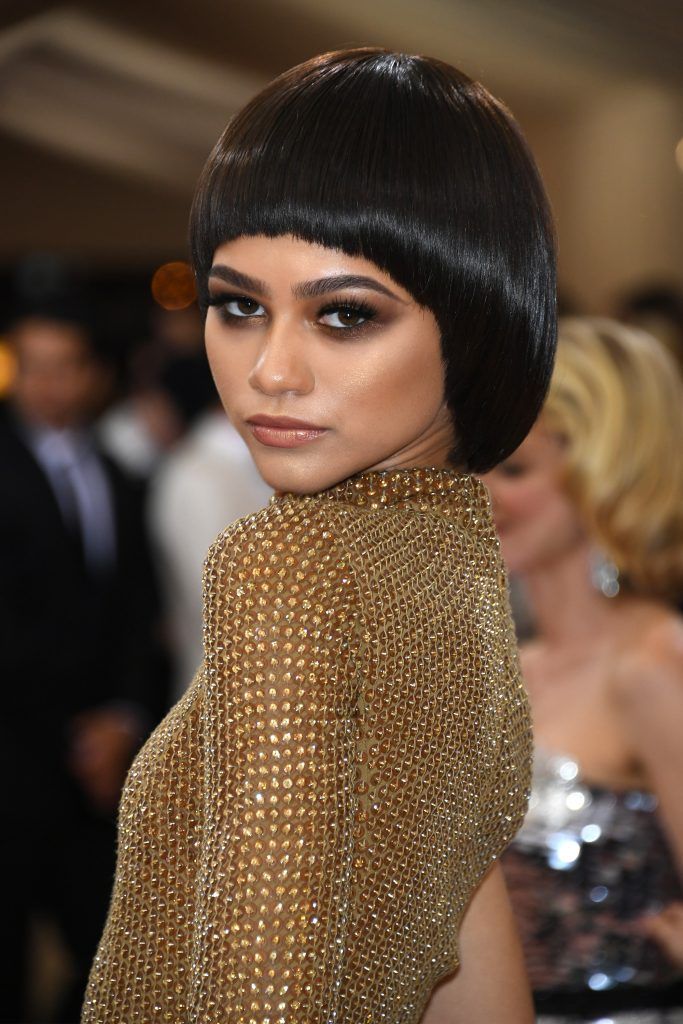 Zendaya attends the "Manus x Machina: Fashion In An Age Of Technology" Costume Institute Gala at Metropolitan Museum of Art on May 2, 2016 in New York City.  (Photo by Larry Busacca/Getty Images)