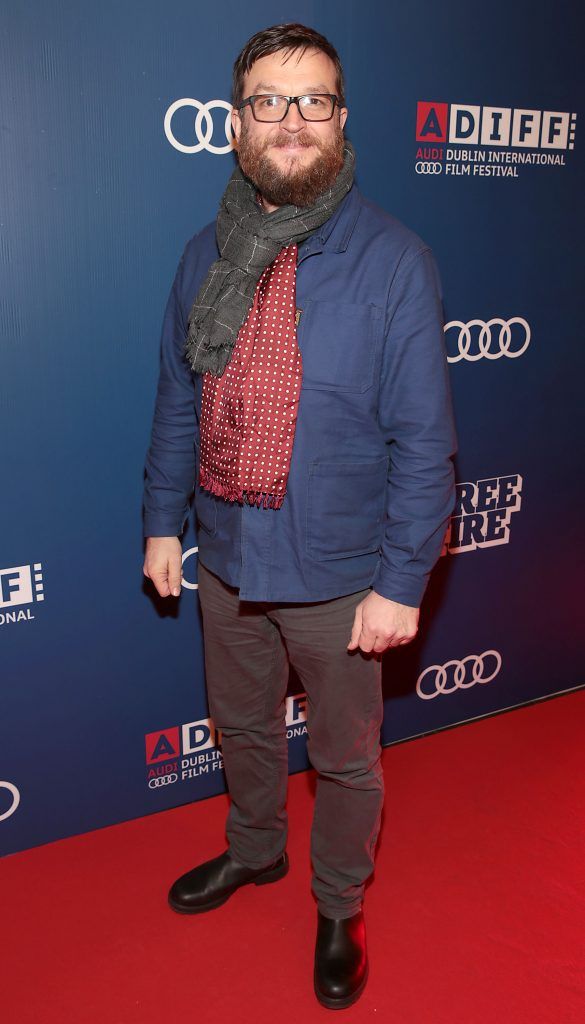 Laurie Rose at the Audi Gala screening of Free Fire at the Audi Dublin International Film Festival at the Savoy Cinema, Dublin. Pictures: Brian McEvoy