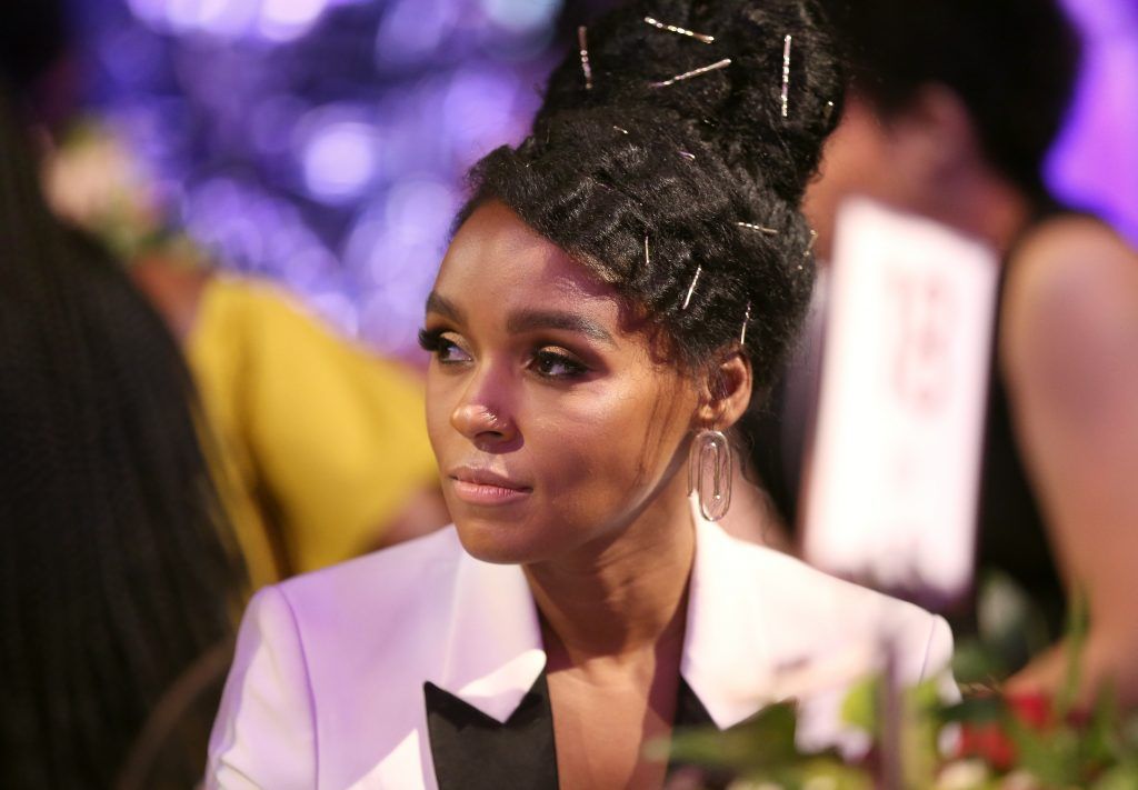 Janelle Monae at Essence Black Women in Hollywood Awards at the Beverly Wilshire Four Seasons Hotel on February 23, 2017 in Beverly Hills, California.  (Photo by Rich Polk/Getty Images for Essence)