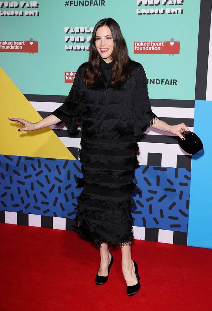 Liv Tyler attends The Naked Heart Foundation's London's Fabulous Fund Fair on February 21, 2017 in London, United Kingdom.  (Photo by Tim P. Whitby/Getty Images)