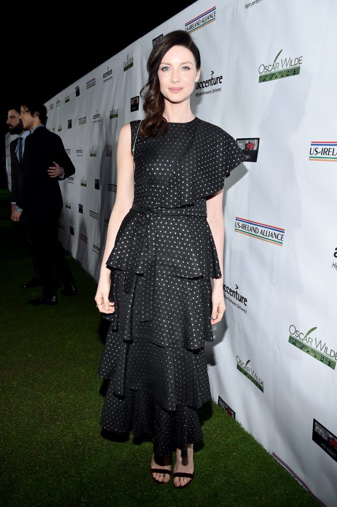 Caitriona Balfe attends the 12th Annual US-Ireland Aliiance's Oscar Wilde Awards event at Bad Robot on February 23, 2017 in Santa Monica, California.  (Photo by Alberto E. Rodriguez/Getty Images for US-Ireland Alliance )