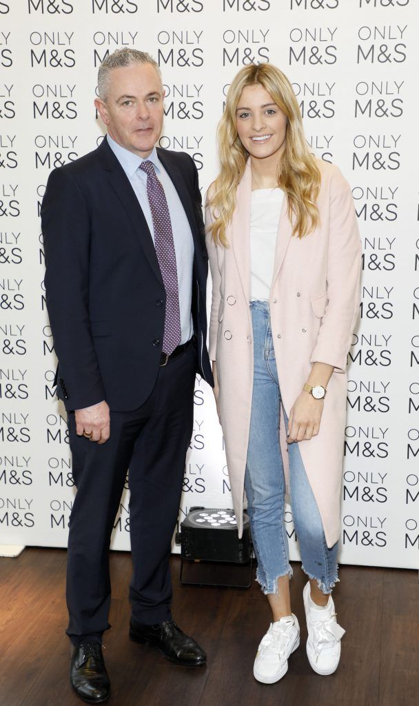 At the launch of the Marks and Spencer Spring Summer 17 Collection. Guests were treated to an exclusive presentation of the new collection by M&S Style Director Belinda Earl in the M and S Grafton Street, Rooftop Café. Photo by Kieran Harnett
