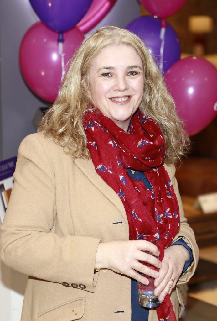 Mairead Collier at the DFS Design Evening in the DFS Carrickmines store, where they received designs tips from interiors expert Roisin Lafferty and her KLD team. Photo Kieran Harnett