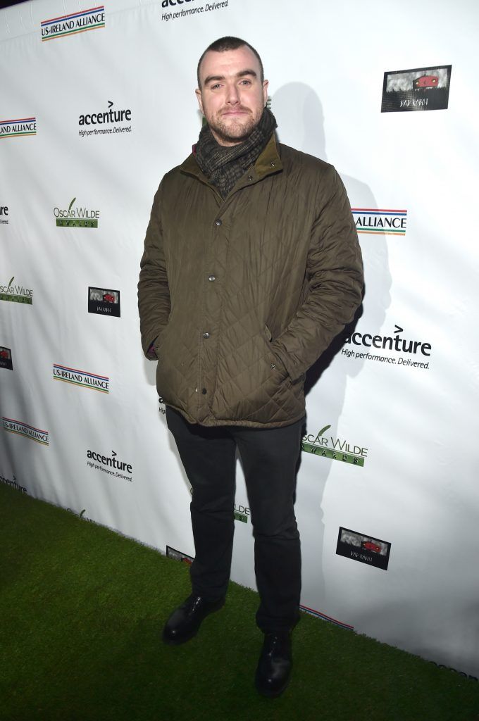 Poet Stephen James Smith attends the 12th Annual US-Ireland Aliiance's Oscar Wilde Awards event at Bad Robot on February 23, 2017 in Santa Monica, California.  (Photo by Alberto E. Rodriguez/Getty Images for US-Ireland Alliance )