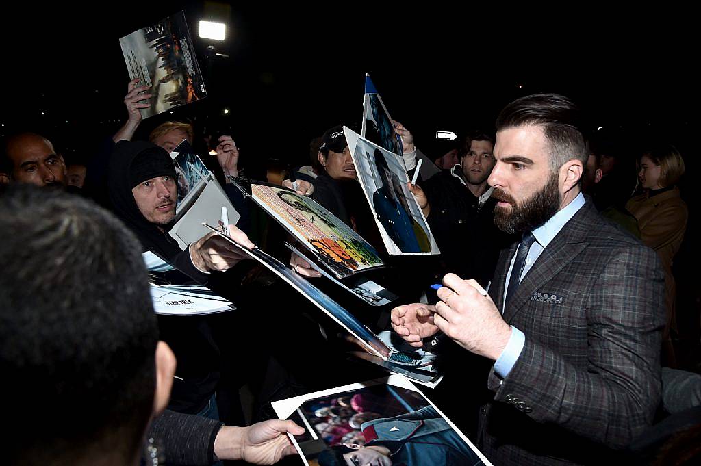 Honoree Zachary Quinto attends the 12th Annual US-Ireland Aliiance's Oscar Wilde Awards event at Bad Robot on February 23, 2017 in Santa Monica, California.  (Photo by Alberto E. Rodriguez/Getty Images for US-Ireland Alliance )