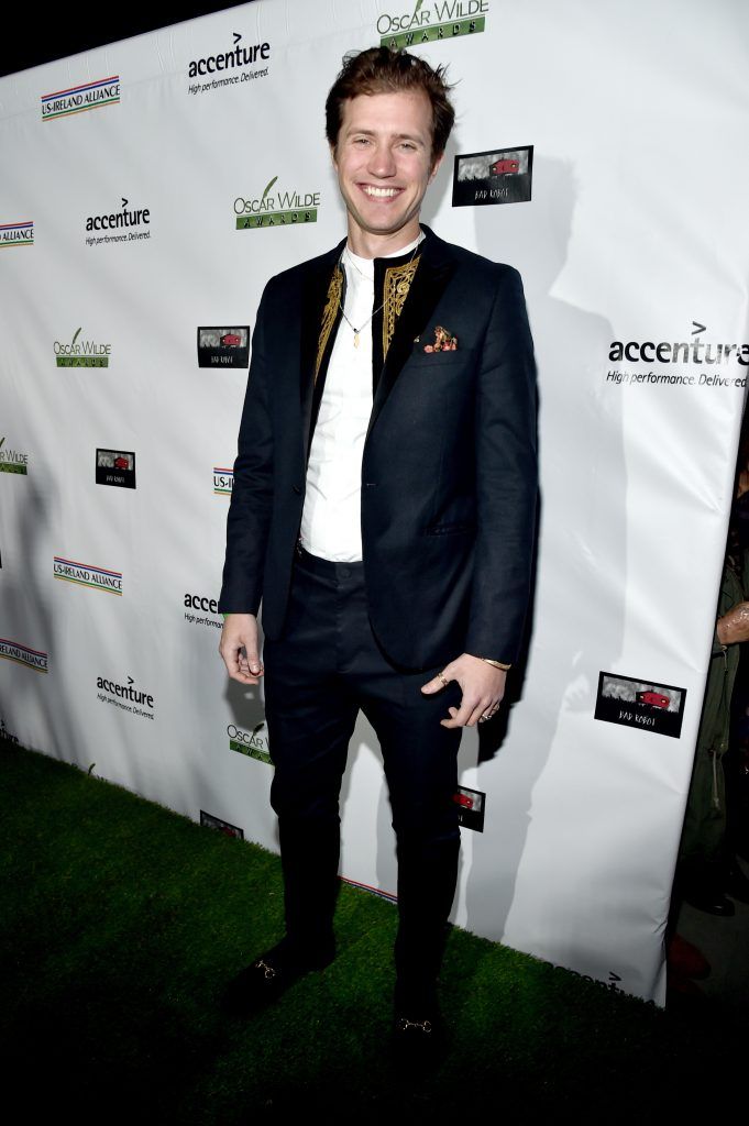 Recording artist Seamus attends the 12th Annual US-Ireland Aliiance's Oscar Wilde Awards event at Bad Robot on February 23, 2017 in Santa Monica, California.  (Photo by Alberto E. Rodriguez/Getty Images for US-Ireland Alliance )