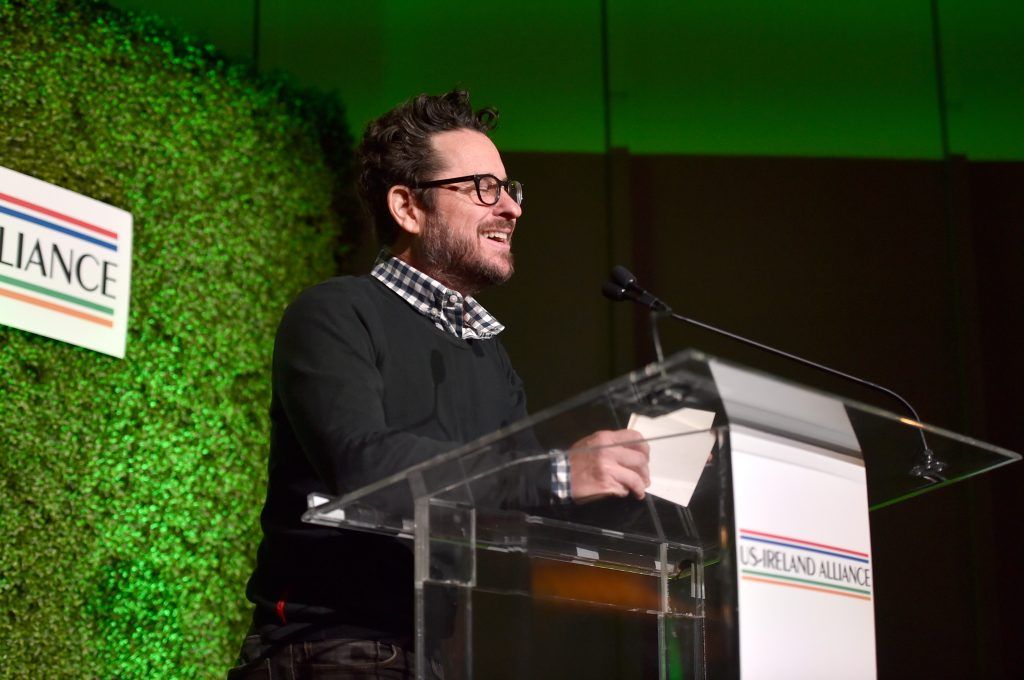 Director J.J. Abrams speaks onstage during the 12th Annual US-Ireland Aliiance's Oscar Wilde Awards event at Bad Robot on February 23, 2017 in Santa Monica, California.  (Photo by Alberto E. Rodriguez/Getty Images for US-Ireland Alliance )