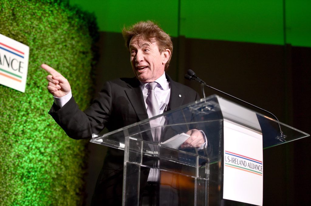 Honoree  Martin Short attends the 12th Annual US-Ireland Aliiance's Oscar Wilde Awards event at Bad Robot on February 23, 2017 in Santa Monica, California.  (Photo by Alberto E. Rodriguez/Getty Images for US-Ireland Alliance )