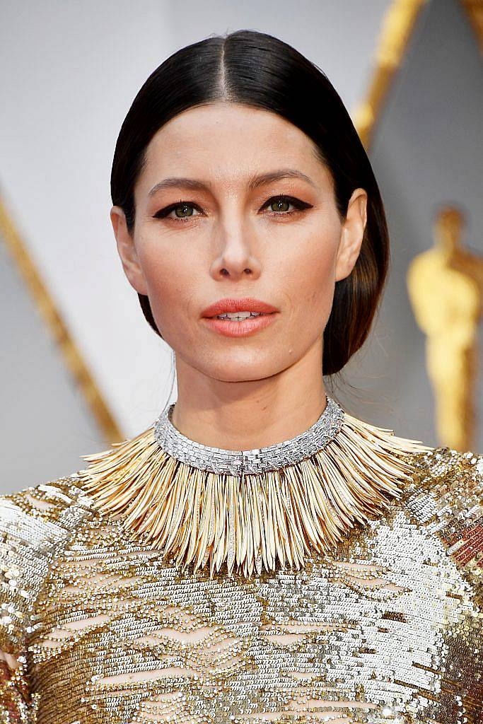 HOLLYWOOD, CA - FEBRUARY 26:  Actor Jessica Biel attends the 89th Annual Academy Awards at Hollywood & Highland Center on February 26, 2017 in Hollywood, California.  (Photo by Frazer Harrison/Getty Images)