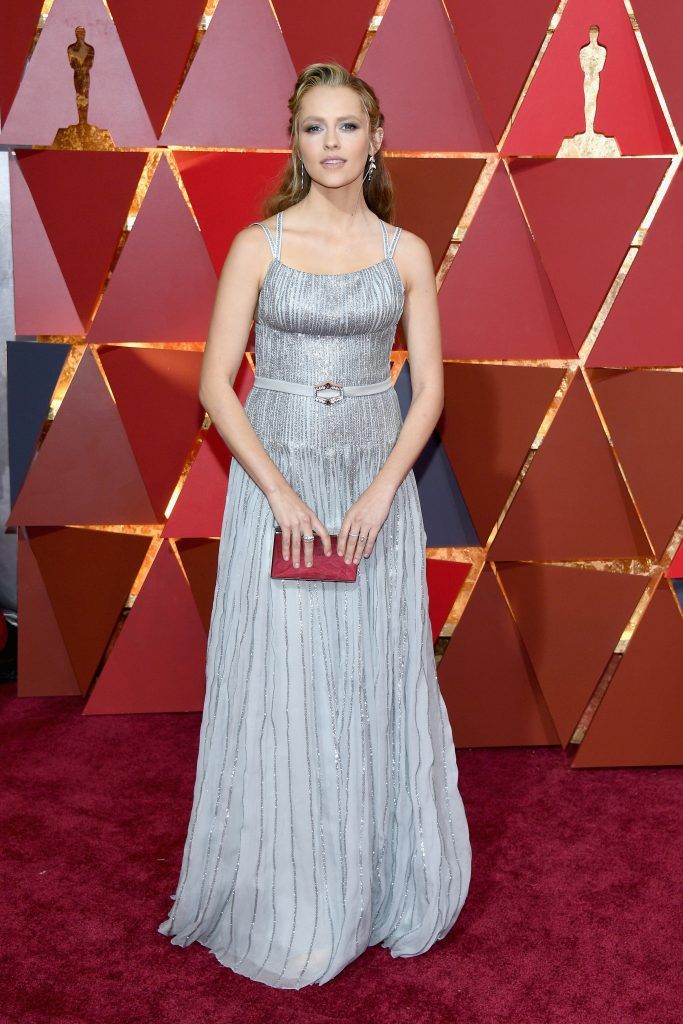 HOLLYWOOD, CA - FEBRUARY 26:  Actor Teresa Palmer attends the 89th Annual Academy Awards at Hollywood & Highland Center on February 26, 2017 in Hollywood, California.  (Photo by Kevork Djansezian/Getty Images)