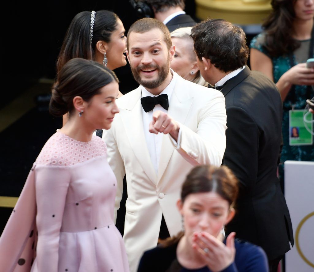 HOLLYWOOD, CA - FEBRUARY 26:  Actor Jamie Dornan attends the 89th Annual Academy Awards at Hollywood & Highland Center on February 26, 2017 in Hollywood, California.  (Photo by Matt Winkelmeyer/Getty Images)