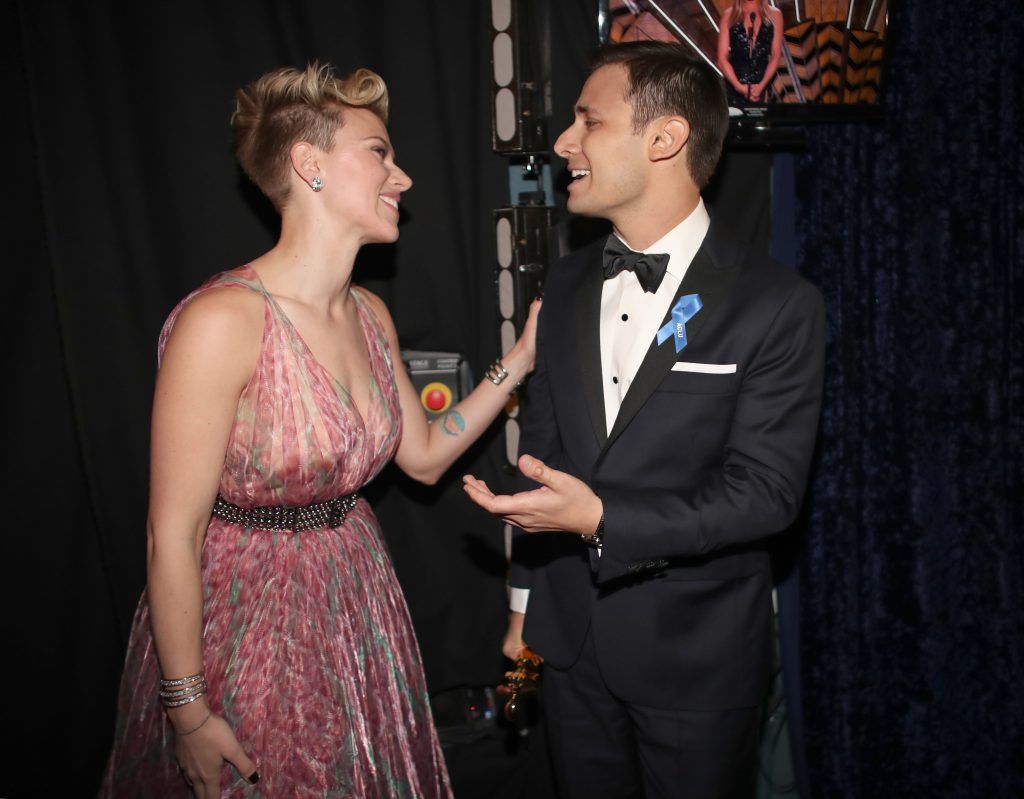 HOLLYWOOD, CA - FEBRUARY 26:  Actor Scarlett Johansson backstage during the 89th Annual Academy Awards at Hollywood & Highland Center on February 26, 2017 in Hollywood, California.  (Photo by Christopher Polk/Getty Images)