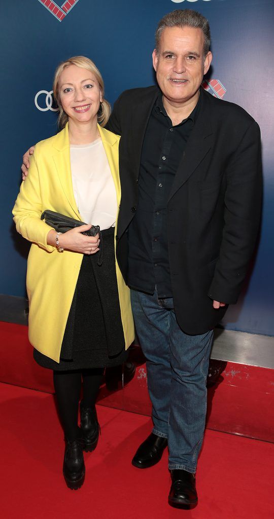 Director Juanita Wilson and Producer James Flynn at the Audi Dublin International Film Festival special presentation Irish Premiere of Tomato Red at the Lighthouse Cinema, Dublin (Picture: Brian McEvoy).