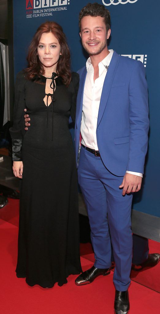 Actors Anna Friel and Nick Roux at the Audi Dublin International Film Festival special presentation Irish Premiere of Tomato Red at the Lighthouse Cinema, Dublin (Picture: Brian McEvoy).