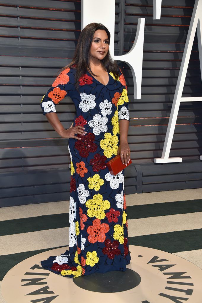 BEVERLY HILLS, CA - FEBRUARY 26:  Actor Mindy Kaling attends the 2017 Vanity Fair Oscar Party hosted by Graydon Carter at Wallis Annenberg Center for the Performing Arts on February 26, 2017 in Beverly Hills, California.  (Photo by Pascal Le Segretain/Getty Images)