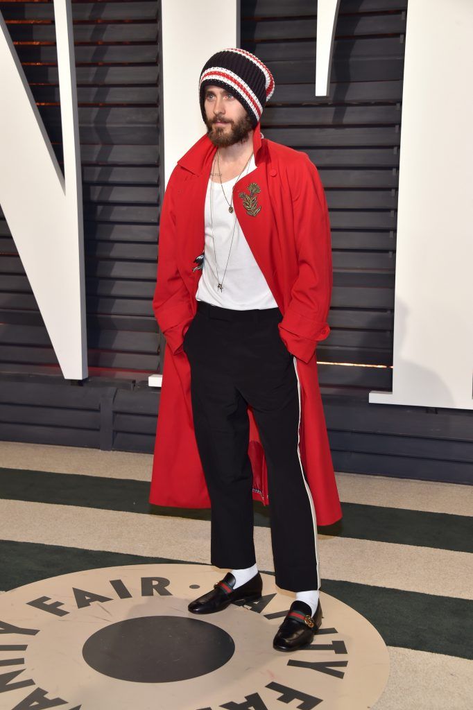 BEVERLY HILLS, CA - FEBRUARY 26:  Actor Jared Leto attends the 2017 Vanity Fair Oscar Party hosted by Graydon Carter at Wallis Annenberg Center for the Performing Arts on February 26, 2017 in Beverly Hills, California.  (Photo by Pascal Le Segretain/Getty Images)