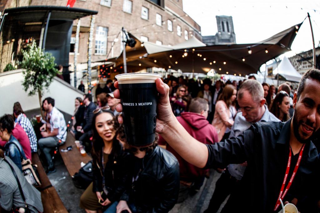 Pictured at Guinness X Meatopia, at The Open Gate Brewery, St. James's Gate, Dublin. On 2nd & 3rd July Guinness X Meatopia brought the very best in Irish meat and served it up alongside bold tasting beers. With live music from Booka Brass Band, Gentleman's Academy and more. #Guinness #Meatopia2017. Picture by Andres Poveda