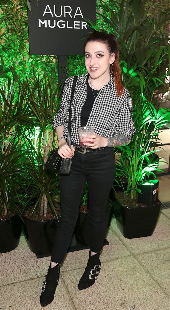 Leanne Woodfull  pictured at the Aura Mugler Fragrance launch at The Morrison Hotel, Dublin. Picture by Brian McEvoy