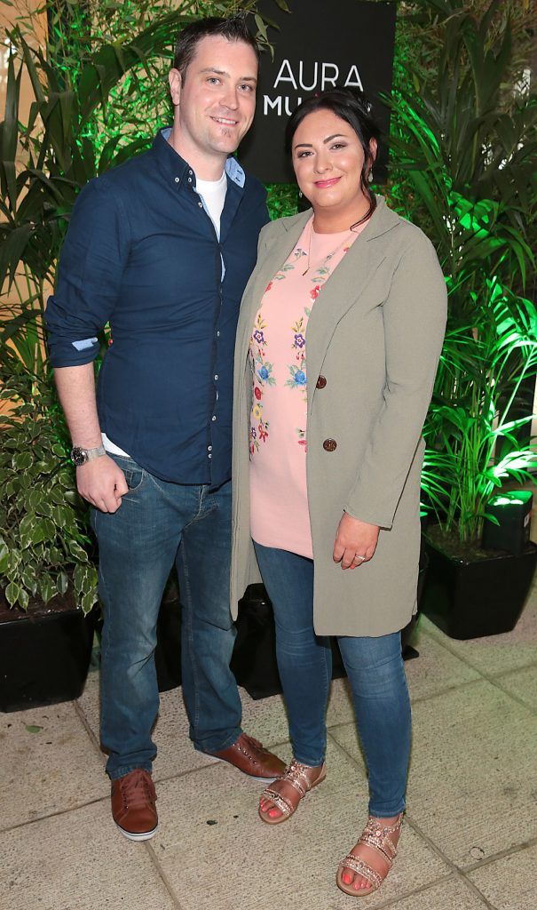 Kevin McDonnell and Avril McDonnell pictured at the Aura Mugler Fragrance launch at The Morrison Hotel, Dublin. Picture by Brian McEvoy