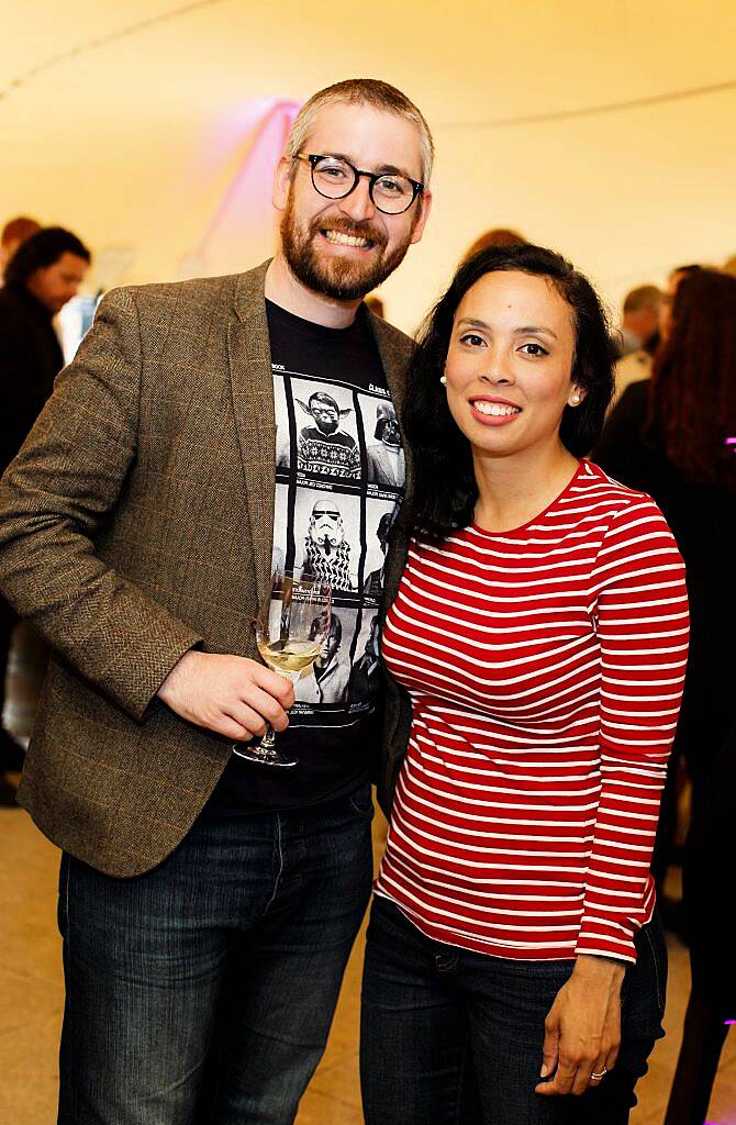 Martin and Ketty Quigley pictured at SuperValu's Secret Garden wine event in the GPO courtyard, 29th June 2017. Guests got to enjoy some of the new and exclusive wines from SuperValu's Specially Sourced wine range. Picture by Andres Poveda